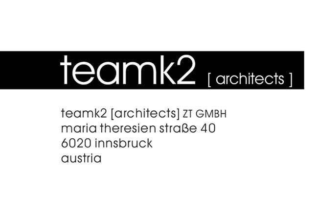 Logo Team k2, Links Schafferer Holzbau