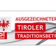  Tiroler Traditionsbetriebe Firmenjubiläum