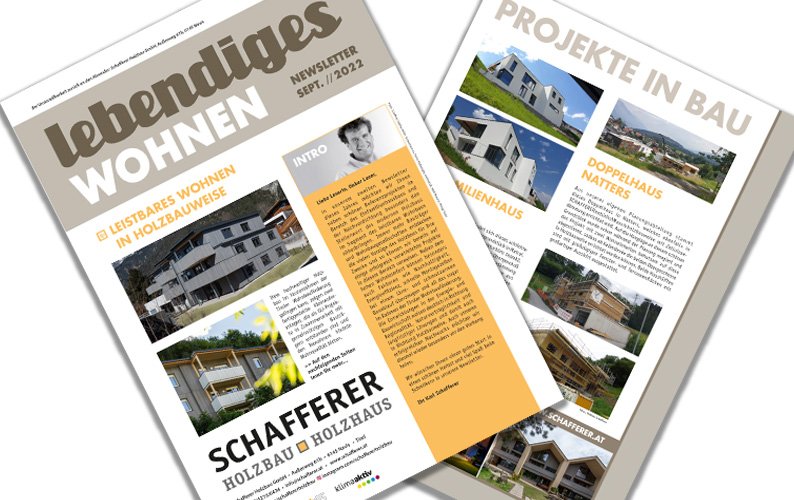 DER SCHAFFERER NEWSLETTER SEPTEMBER 2022 IST DA