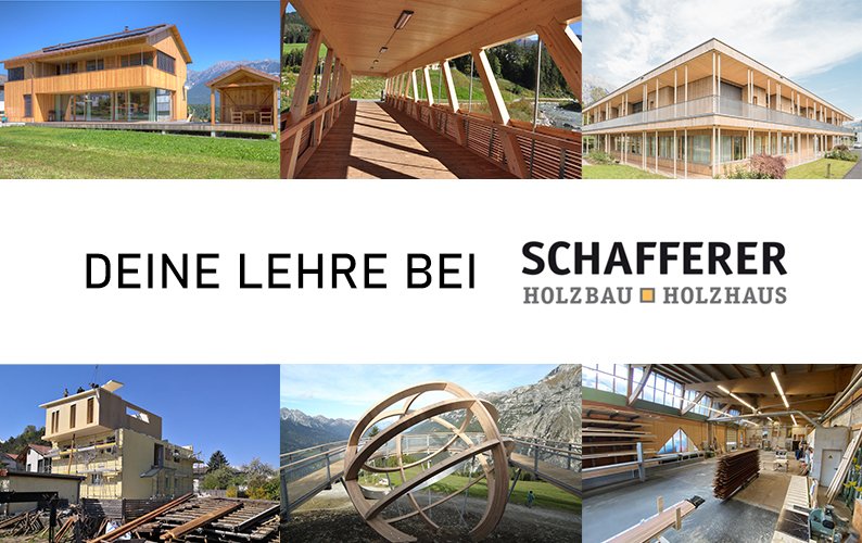 Lehre bei Schafferer Holzbau