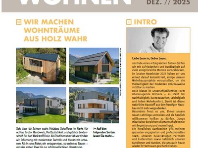 Newsletter Lebendiges Wohnen