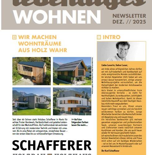 Newsletter Lebendiges Wohnen