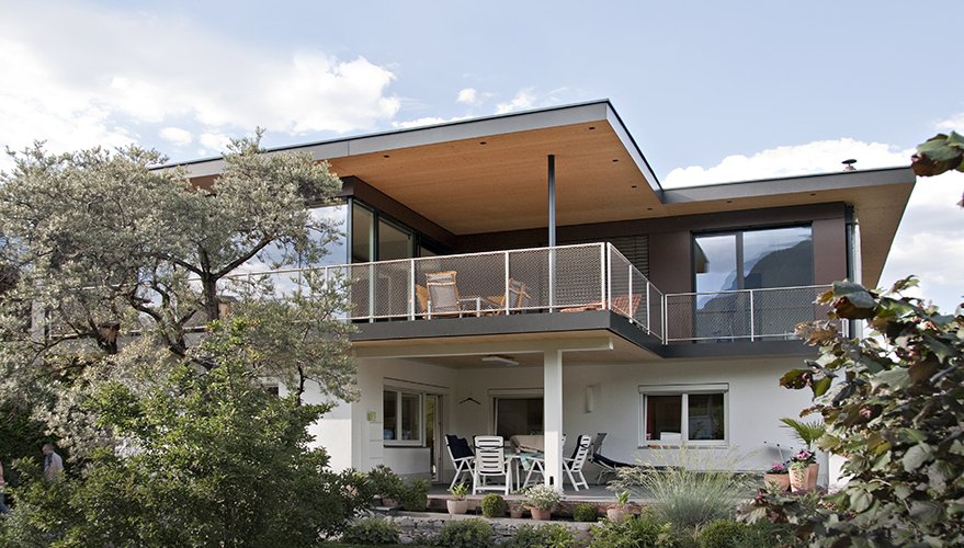 Galerie Schafferer Holzbau Holzhaus Navis Tirol