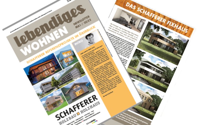 DER SCHAFFERER NEWSLETTER MAI 2022 IST ERSCHIENEN