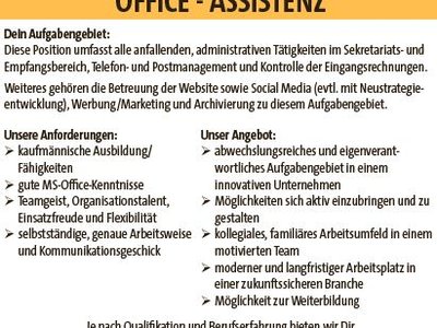 Wir suchen dich ...